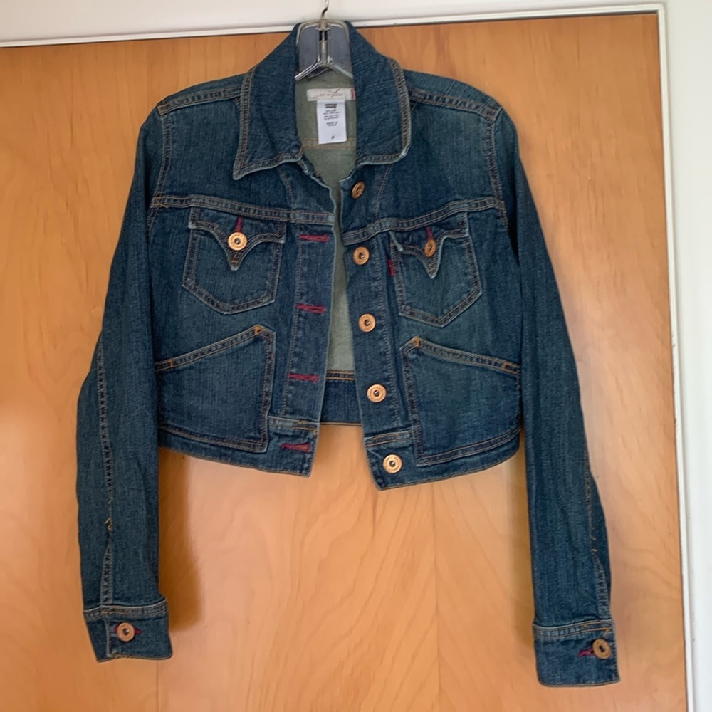 Levi’s Cropped Jean Jacket - image 1